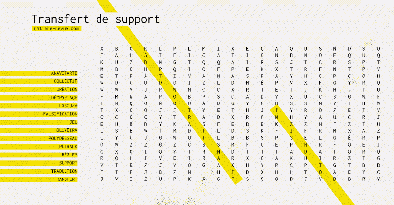 Transfert de support